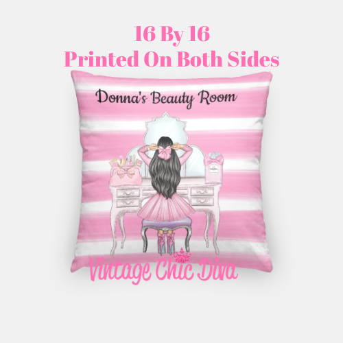 Beauty Room Girl12 Pillow Case-