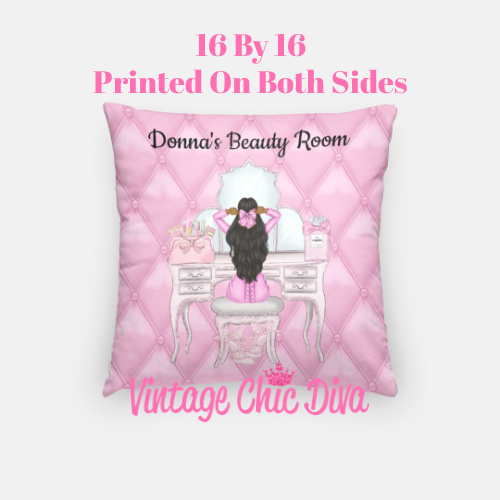 Beauty Room Girl4 Pillow Case-