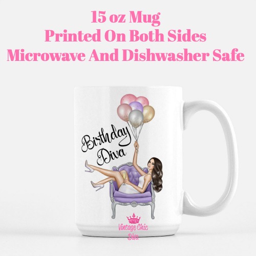 Birthday Diva1 Coffee Mug-