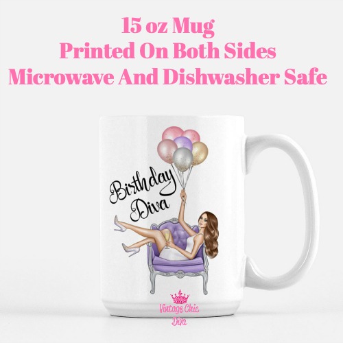 Birthday Diva3 Coffee Mug-