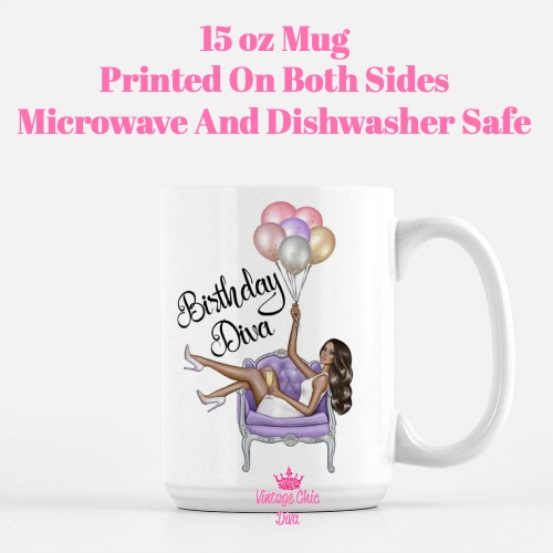 Birthday Diva4 Coffee Mug-