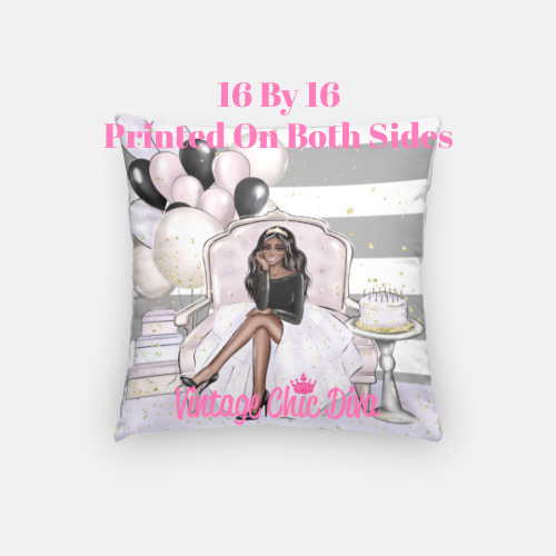 Birthday Princess1 Pillow Case-