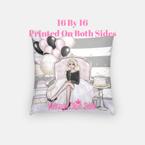 Birthday Princess3 Pillow Case-