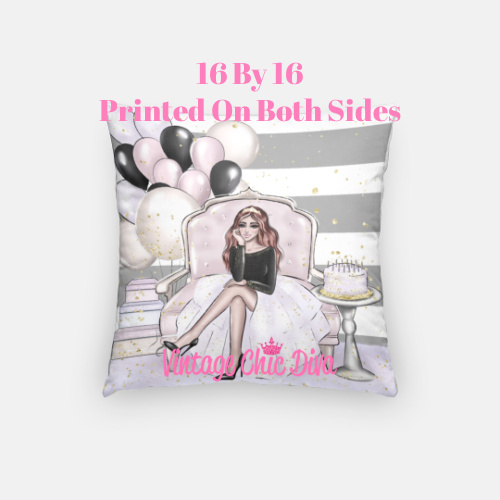 Birthday Princess7 Pillow Case-