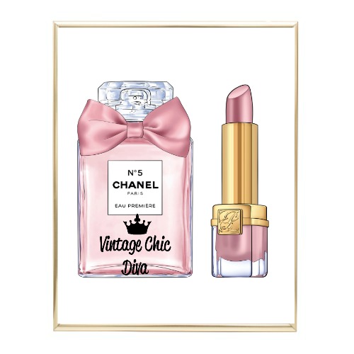 Blush Glam Perfume Lipstick2 Wh Bg-