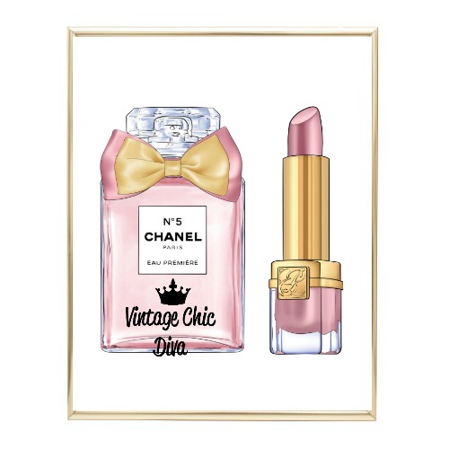 Blush Glam Perfume Lipstick4 Wh Bg-