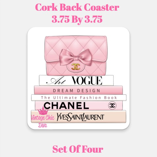 Blush Glam Set2 Coaster-