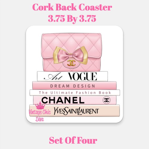Blush Glam Set5 Coaster-
