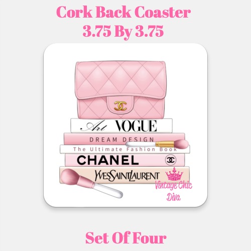 Blush Glam Set6 Coaster-