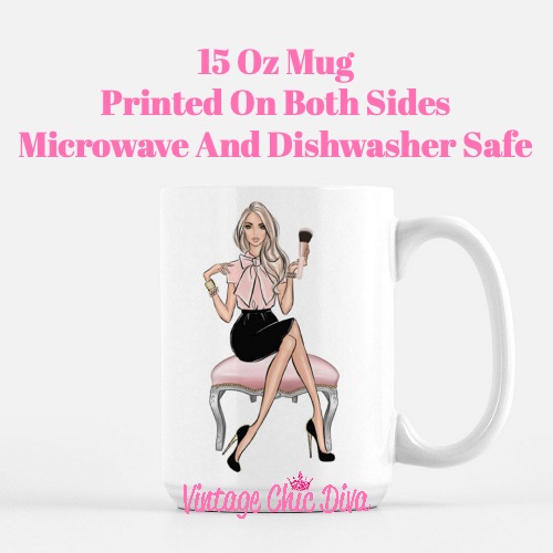 Blush Makeup Girl Vanity6 Coffee Mug-