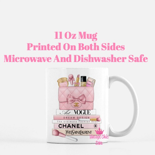 Chanel Handbag Fashion Coffee Mug