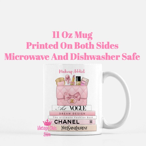 Blush Pink Glam Set2 Coffee Mug-