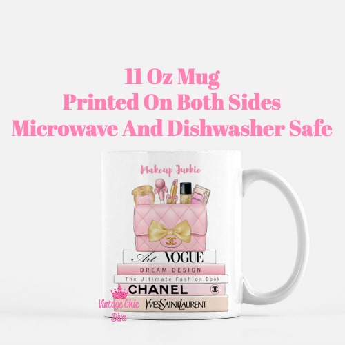 Blush Pink Glam Set8 Coffee Mug-