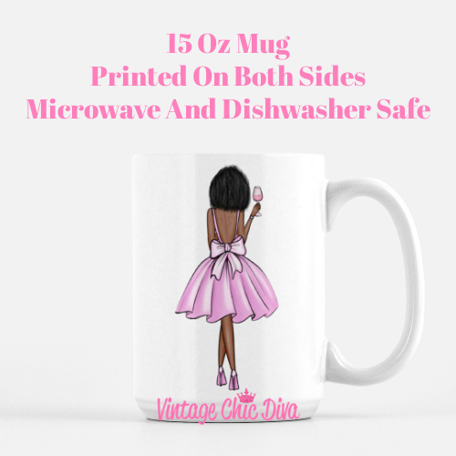 Bow Dress Girl5 Coffee Mug-