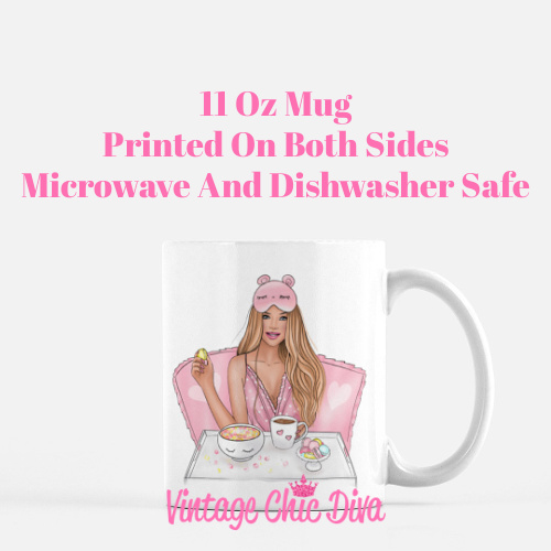 Breakfast Girl11 Coffee Mug-