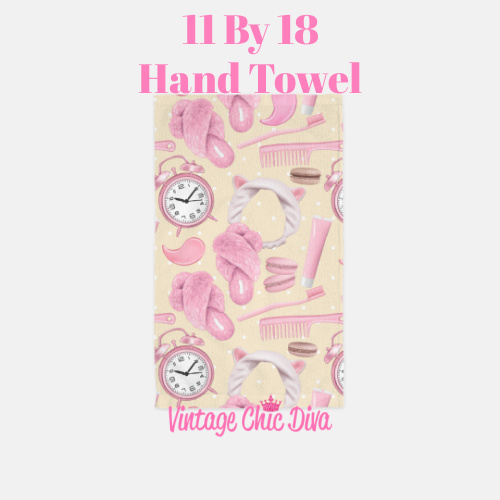 Breakfast Girl11 Hand Towel-