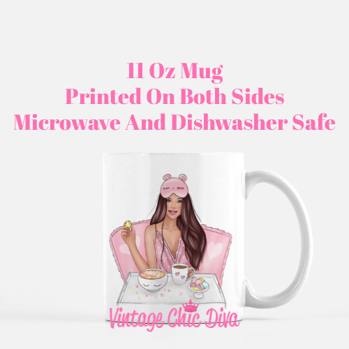 Breakfast Girl12 Coffee Mug-