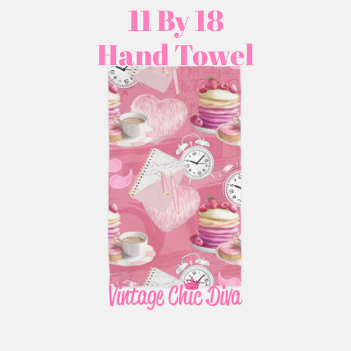 Breakfast Girl13 Hand Towel-