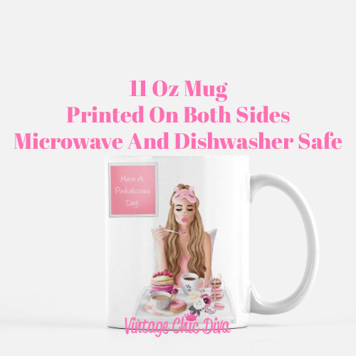 Breakfast Girl1 Coffee Mug-