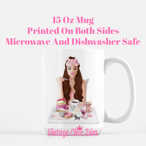 Breakfast Girl8 Coffee Mug-