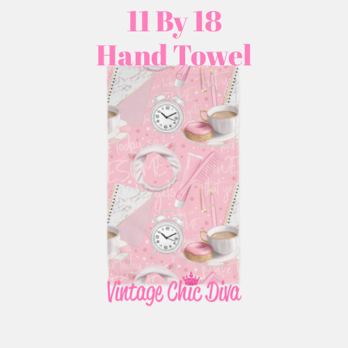 Breakfast Girl8 Hand Towel-