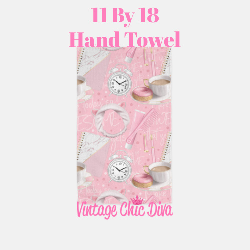 Breakfast Girl8 Hand Towel-