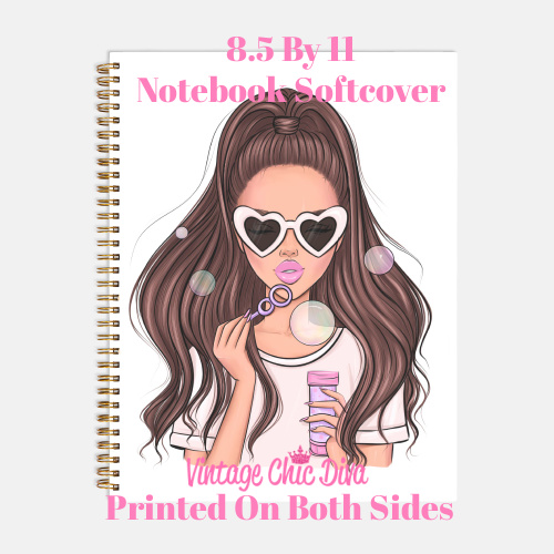 Bubble Girl1 Notebook-