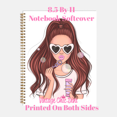 Bubble Girl2 Notebook-