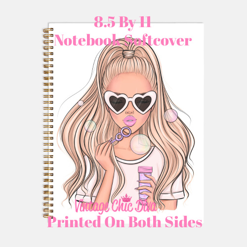 Bubble Girl3 Notebook-