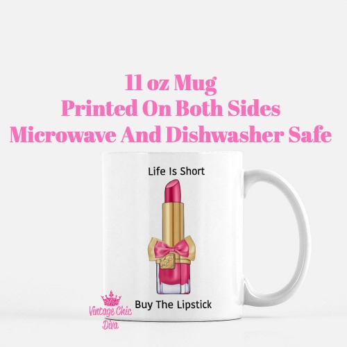 Buy The Lipstick Hot Pink5 Coffee Mug-