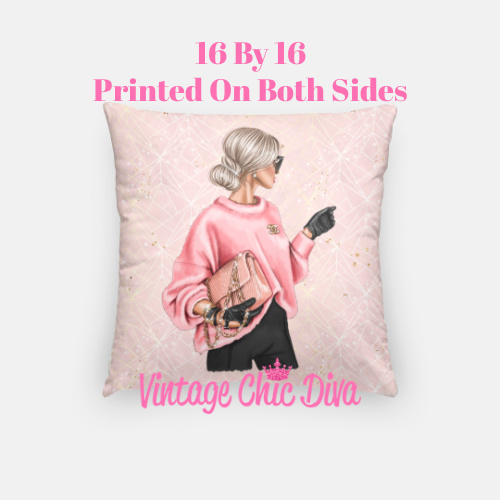 Chanel Beauty Girl4 Pillow Case-