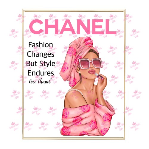 Chanel Magazine Girl18 Wh Bg-