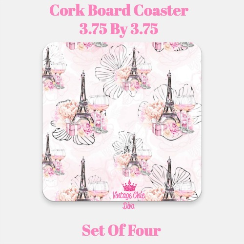 Chanel Pattern25 Coaster-