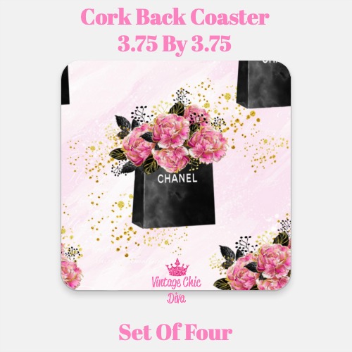 Chanel Pattern33 Coaster-