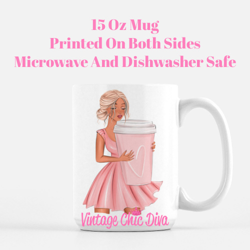 Coffee Time Girl3 Coffee Mug-