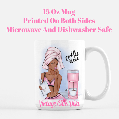 Coffee Time Morning Girl2 Coffee Mug-