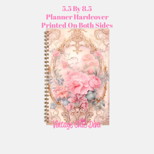 Coquette Flowers1 Planner-
