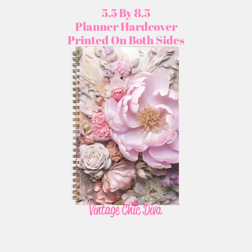 Coquette Flowers4 Planner-