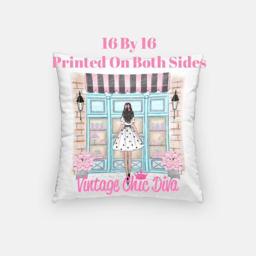 Fashion Cafe19 Pillow Case-