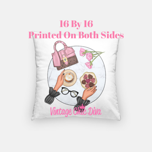 Fashion Cafe1 Pillow Case-