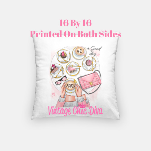 Fashion Cafe3 Pillow Case-