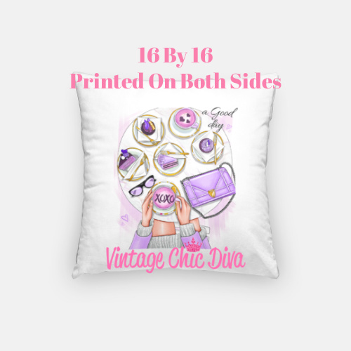 Fashion Cafe5 Pillow Case-