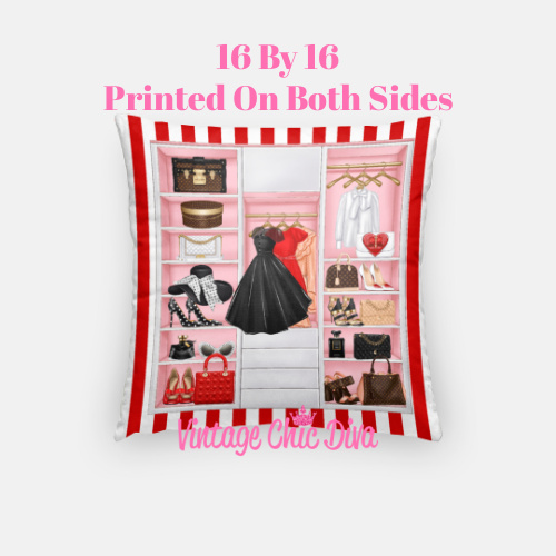 Fashion Closet9 Pillow Case-