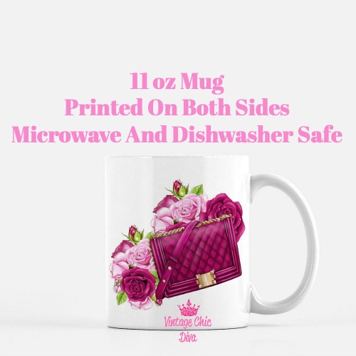 French Fashion Girl Set4 Coffee Mug-