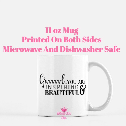 Girl Boss Quote20 Coffee Mug-