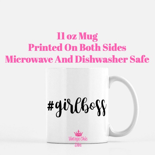 Girl Boss Quote8 Coffee Mug-