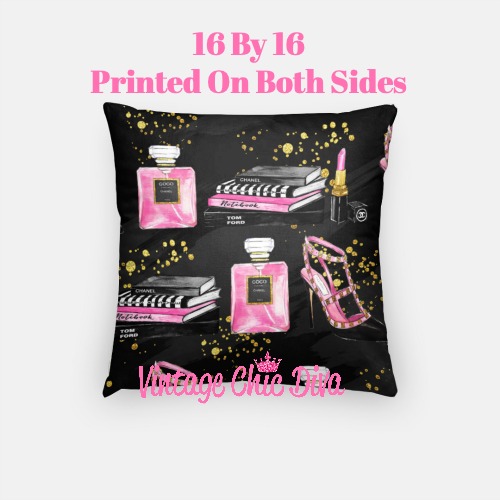 Girly Fashion13 Pillow Case-