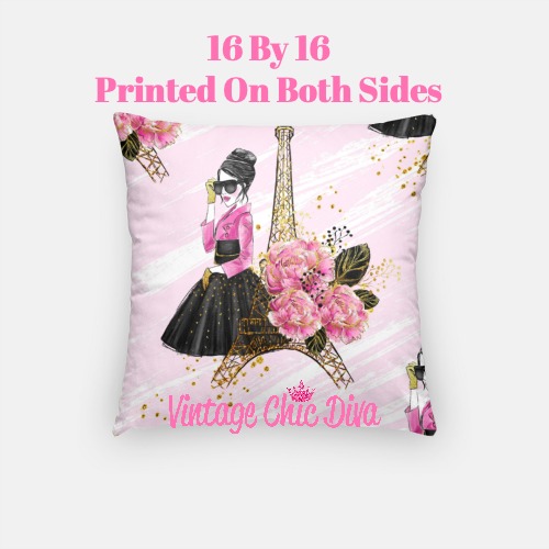 Girly Fashion4 Pillow Case-