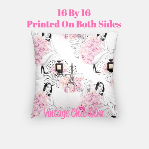 Girly Fashion59 Pillow Case-