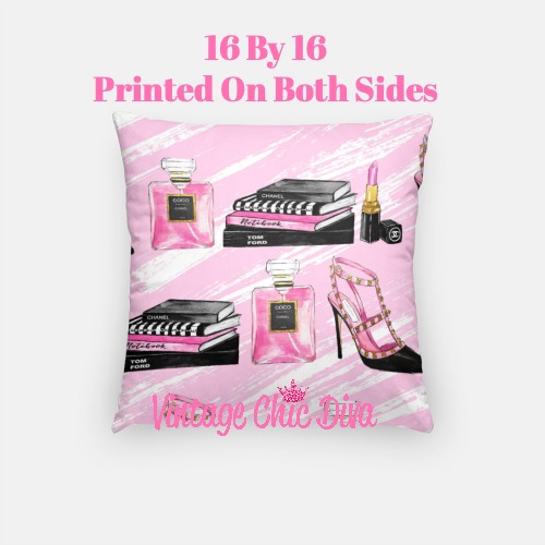 Girly Fashion8 Pillow Case-